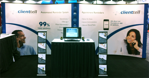 ClientTell Tradeshow Booth